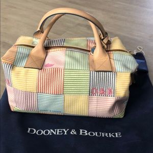 DOONEY & BOURKE PATCHWORK MEDIUM TOTE